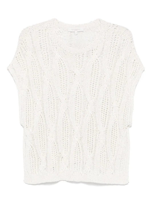 Open-Knit Vest