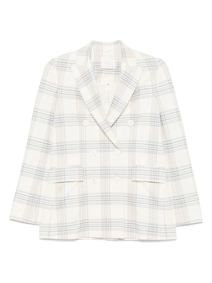 Checked Blazer