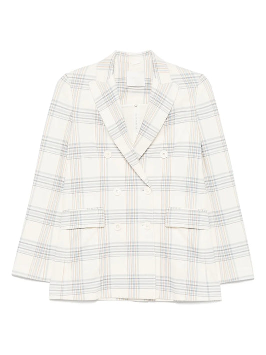 Checked Blazer
