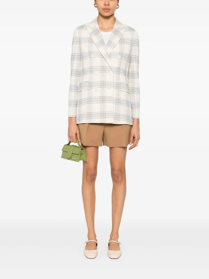 Checked Blazer