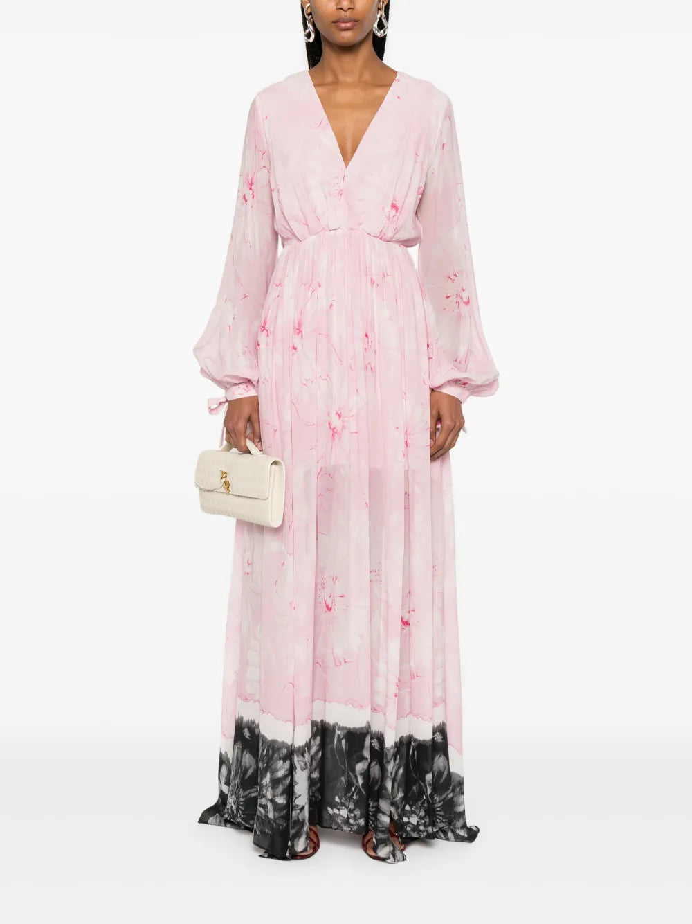 Floral-Print Maxi Dress