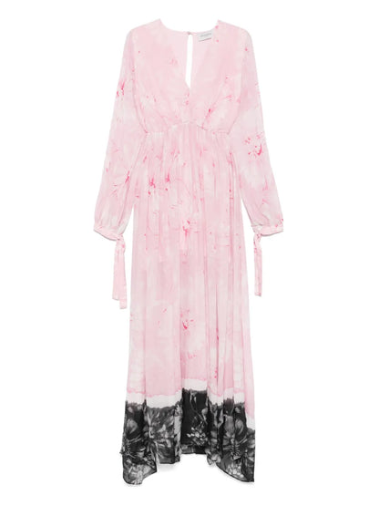 Floral-Print Maxi Dress