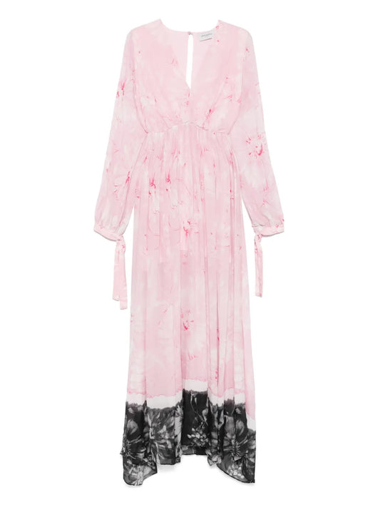 Floral-Print Maxi Dress