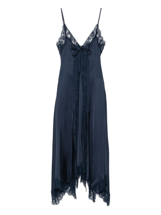 Silk Midi Dress