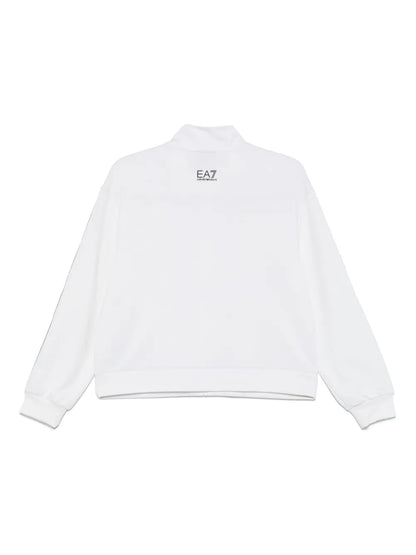 Stripe-Trim Sweatshirt