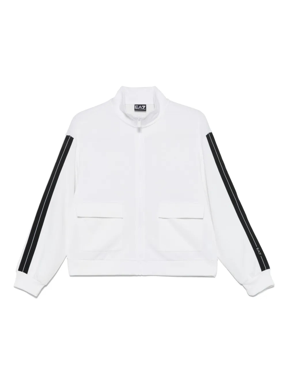 Stripe-Trim Sweatshirt
