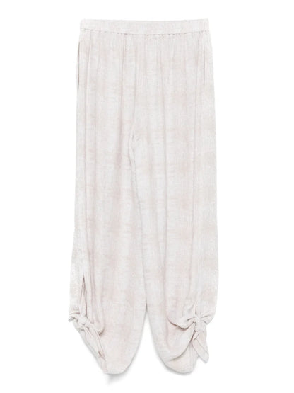 Tied-Cuffs Trousers