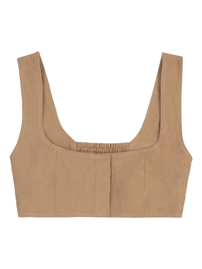 Linen Tank Top