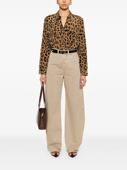 Leopard-Print Shirt