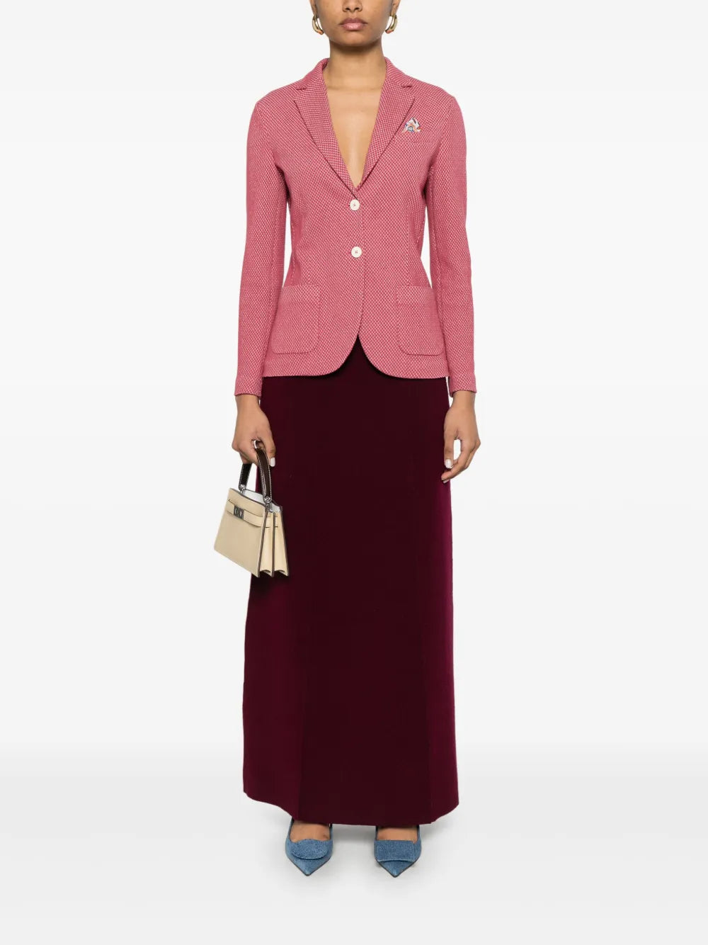 Textured Blazer
