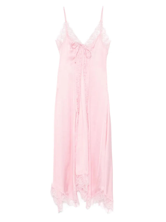Silk Midi Dress