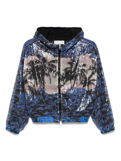 Landscape-Motif Jacket