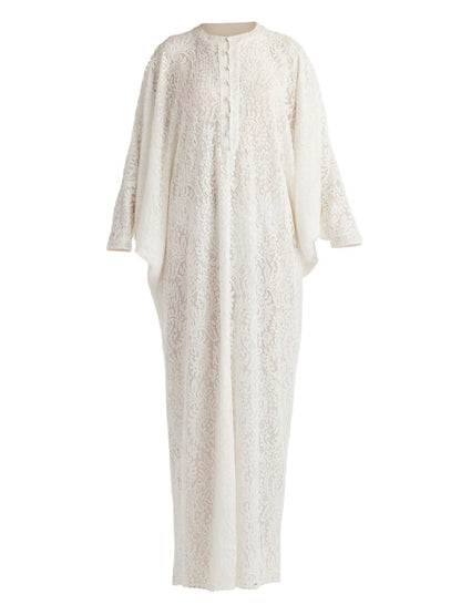 Lace Draped Dress