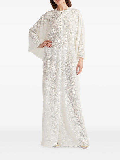 Lace Draped Dress