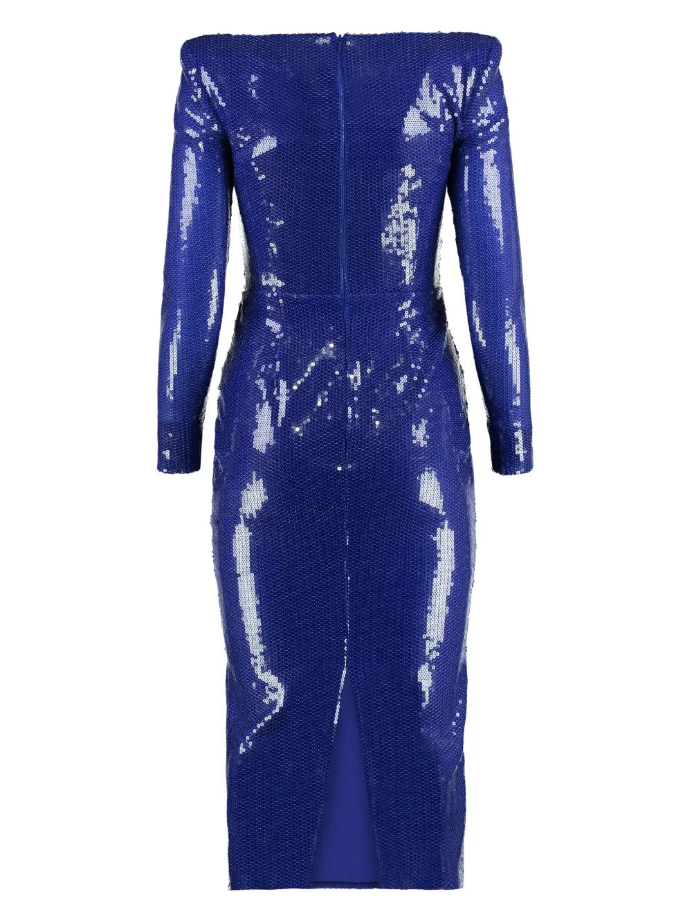 Sequin-Embellished Midi Dress