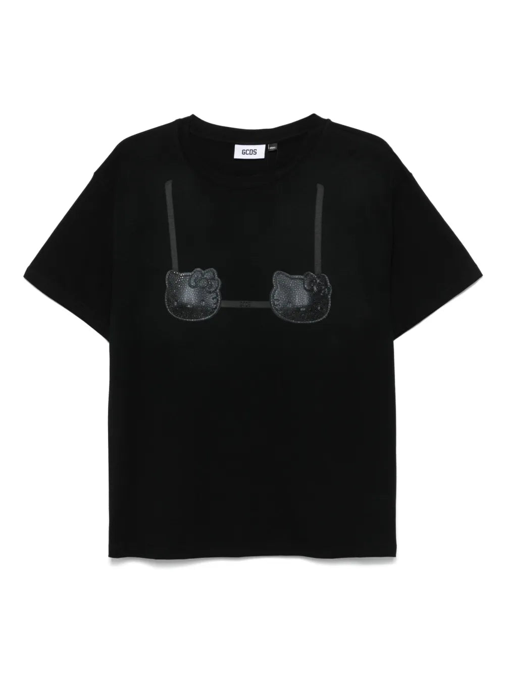 Printed-Bra T-Shirt