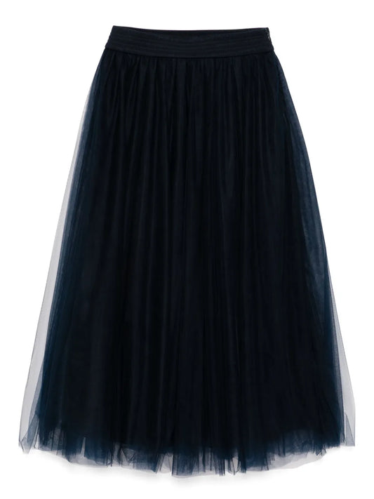 Tulle Midi Skirt