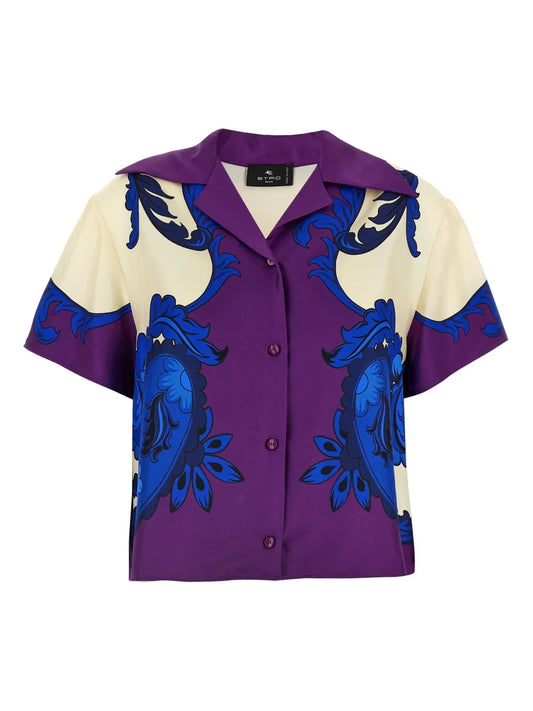 Paisley-Print Shirt