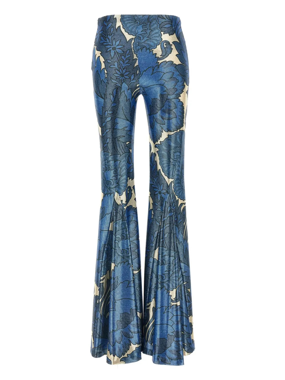 Floral-Print Trousers