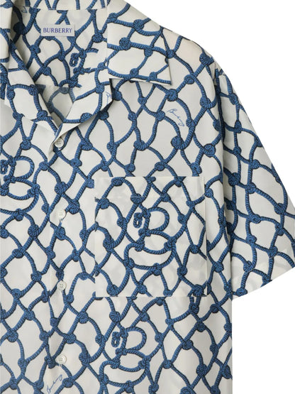 Knot-Print Shirt