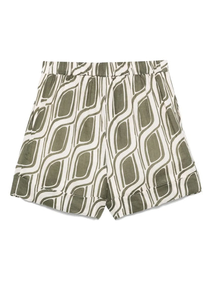 Graphic-Print Shorts