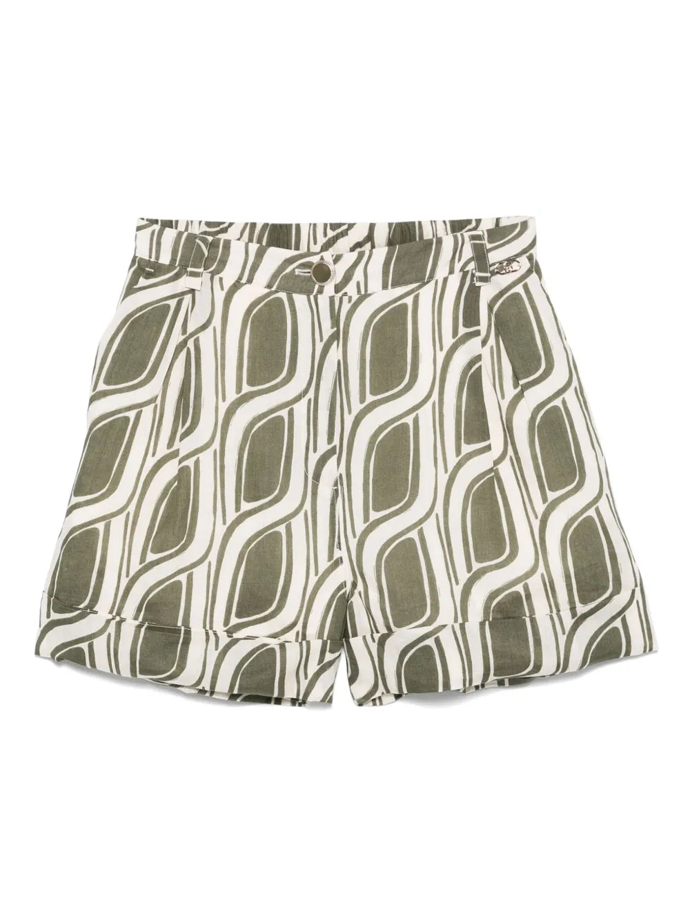 Graphic-Print Shorts