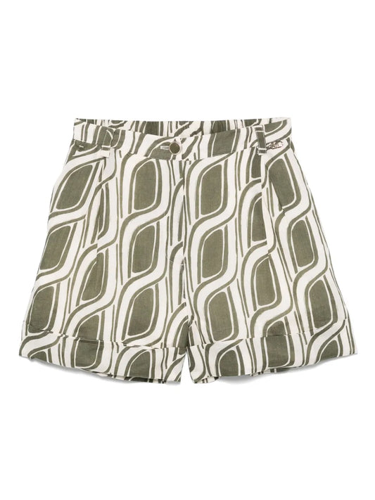 Graphic-Print Shorts