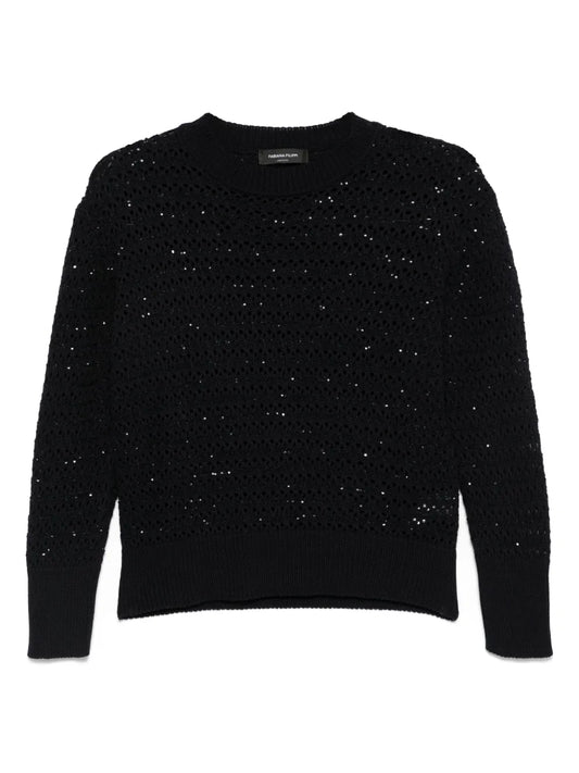 Lurex-Detail Sweater