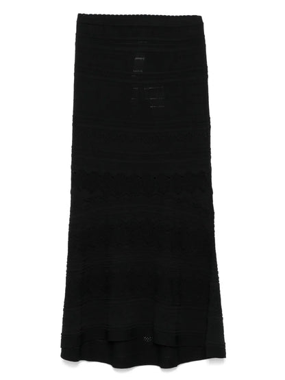 Knitted Maxi Skirt