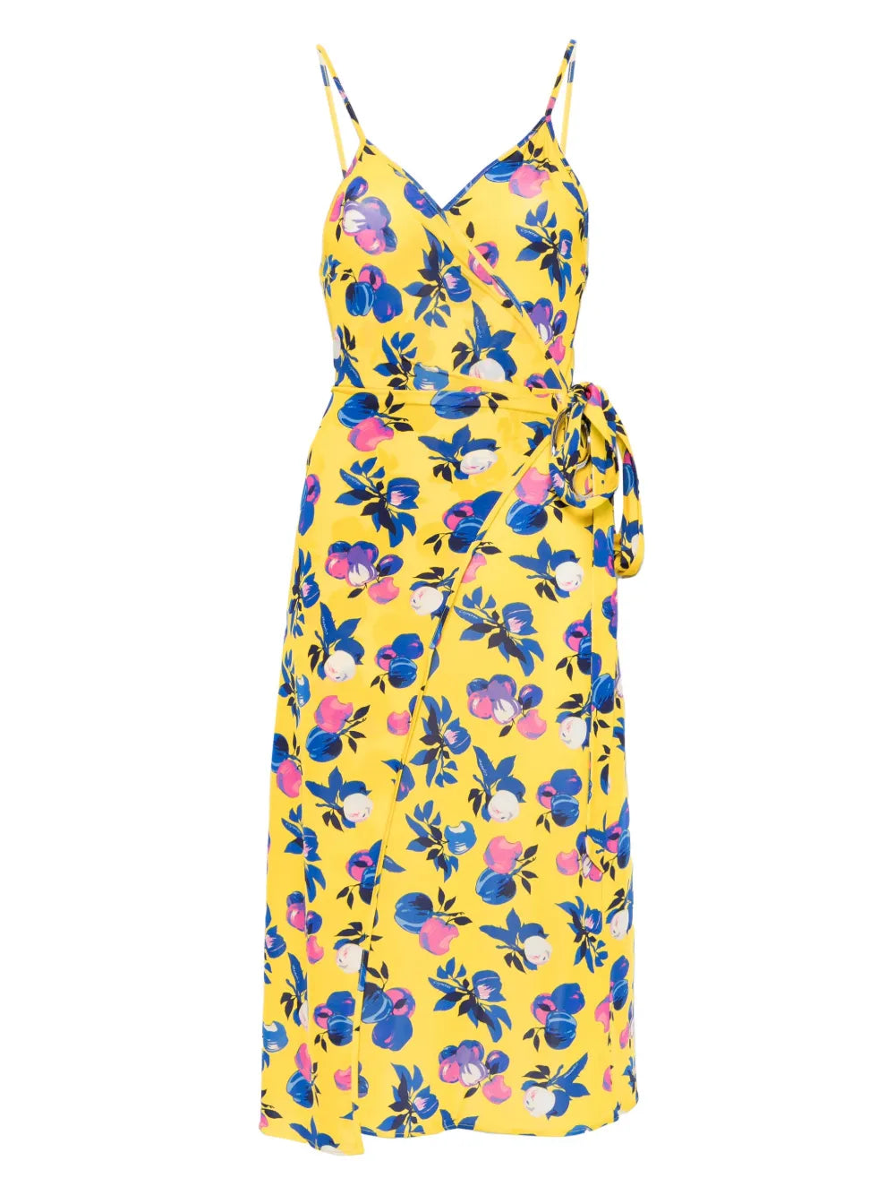 C-Logo Wrap Mini Dress