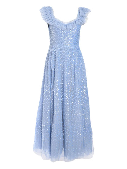 Scatter Dot Midi Dress