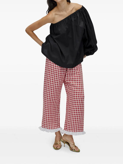 One-Shoulder Blouse