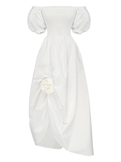Cotton Midi Dress