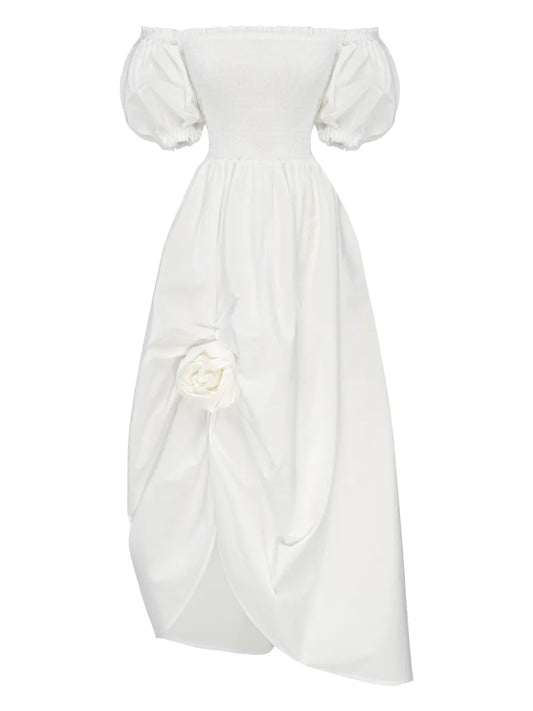 Cotton Midi Dress