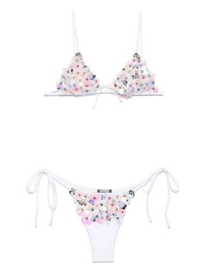 Paillette-Embellished Bikini