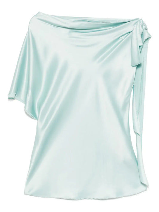 Pearl-Accent Bow Top