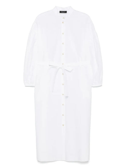 Poplin Midi Dress