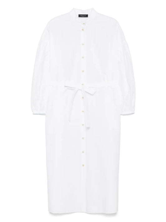 Poplin Midi Dress