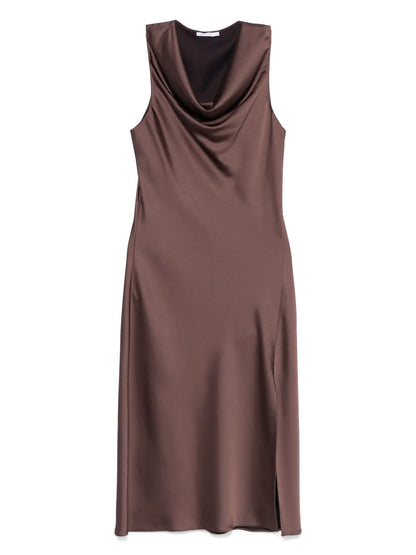 Satin Midi Dress