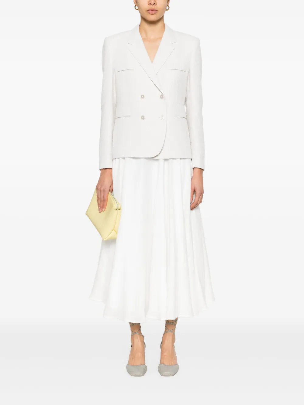 Linen Midi Skirt