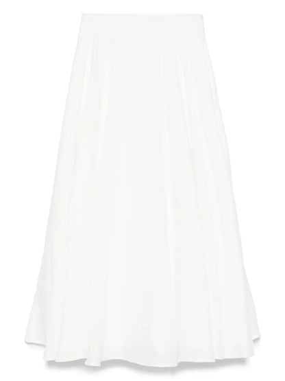 Linen Midi Skirt