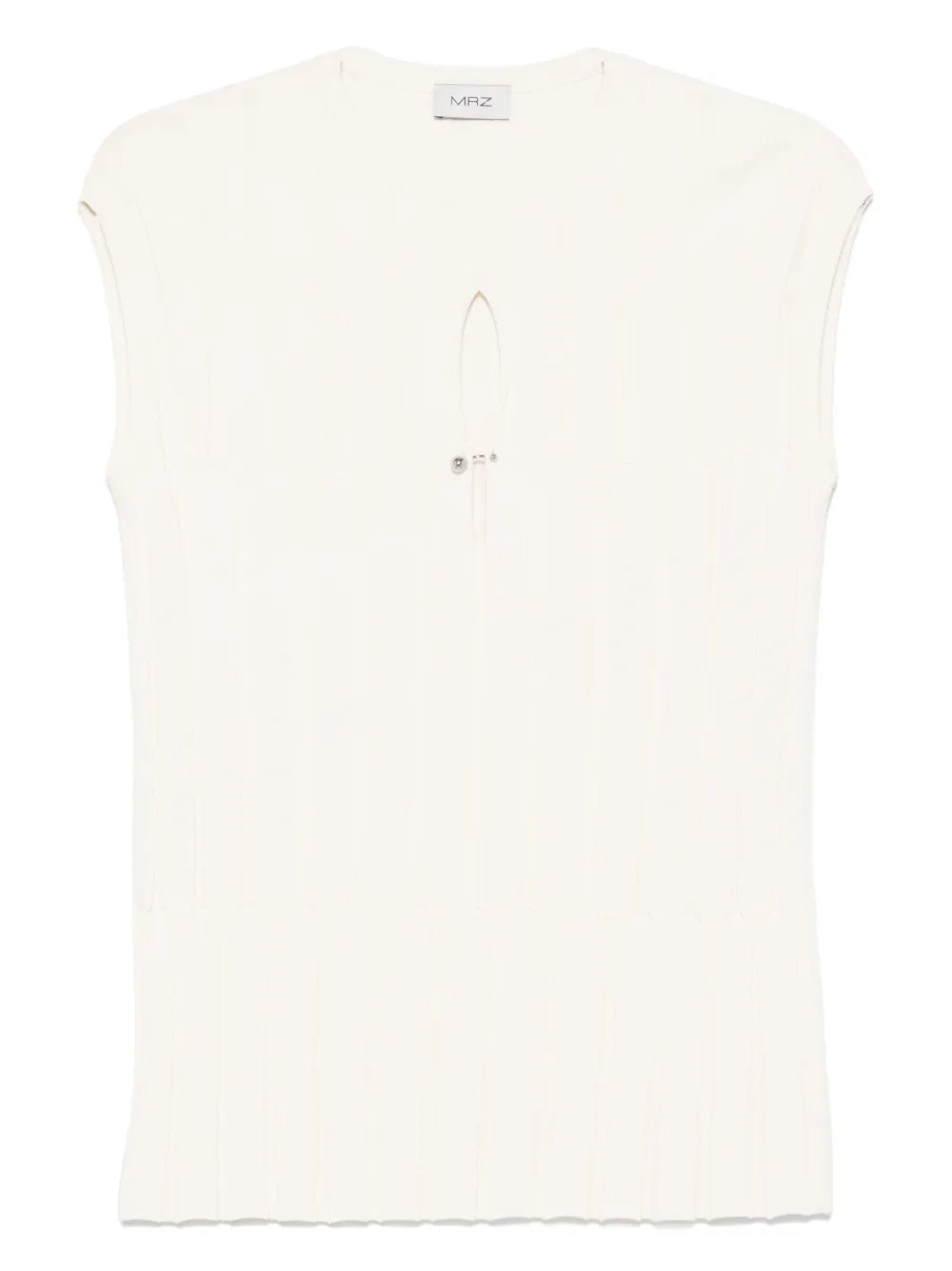 Ribbed-Knit T-Shirt
