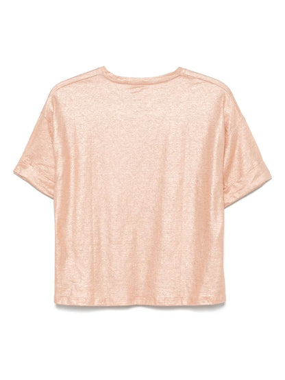 Metallic-Effect T-Shirt