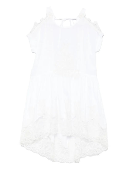 Cold-Shoulder Mini Dress