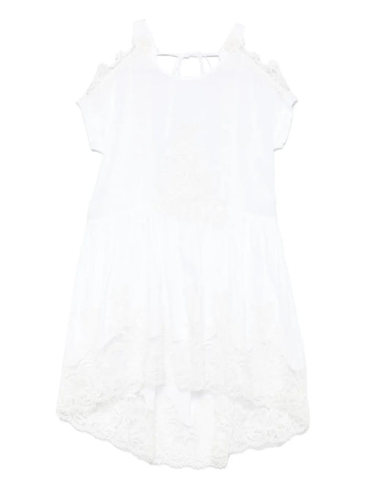 Cold-Shoulder Mini Dress