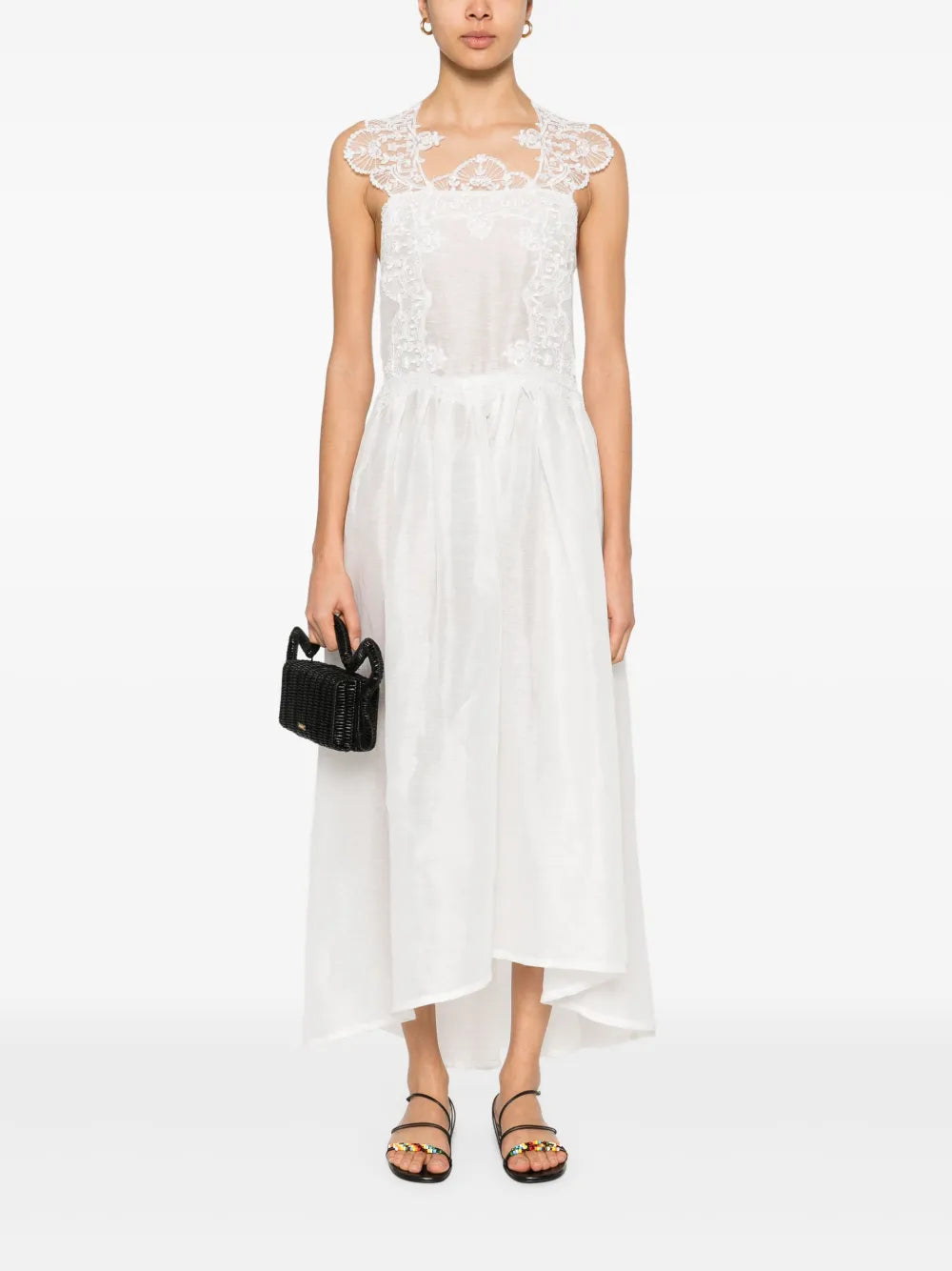 Corded-Lace Maxi Dress