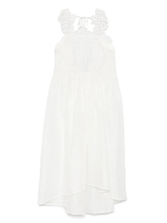 Corded-Lace Maxi Dress