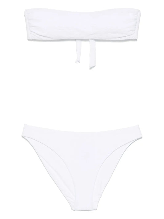 Patterned-Jacquard Bikini