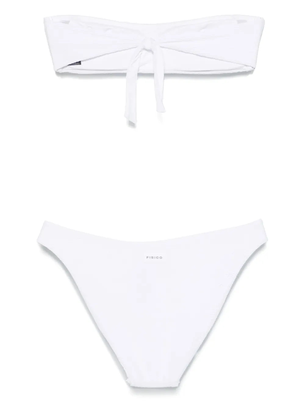 Patterned-Jacquard Bikini
