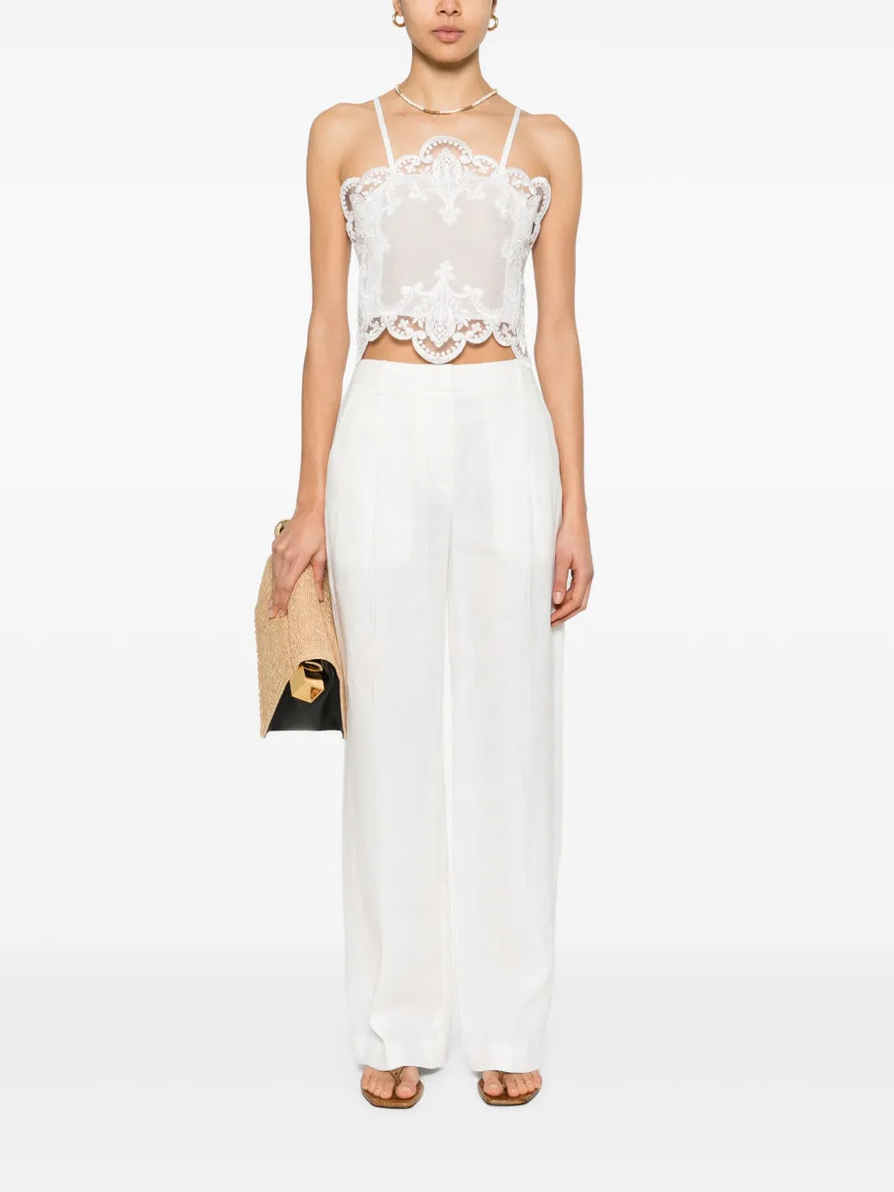Floral-Lace Top